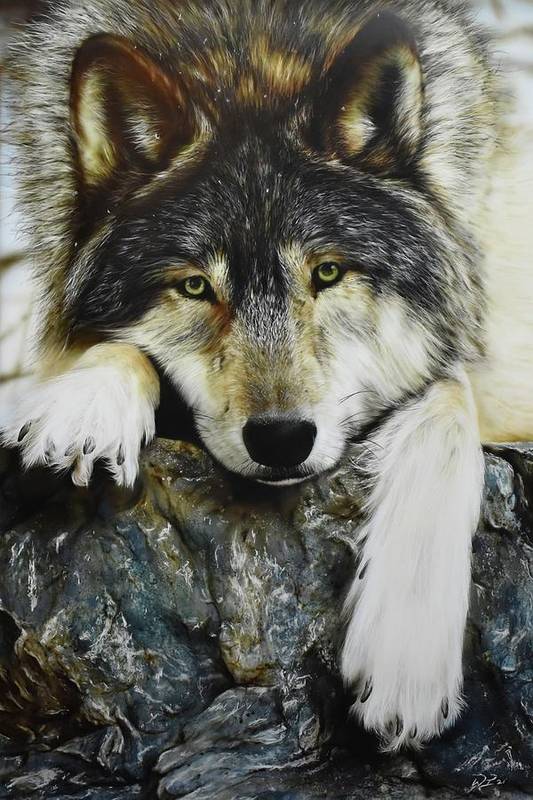 The Wolf of Solace - Art Print